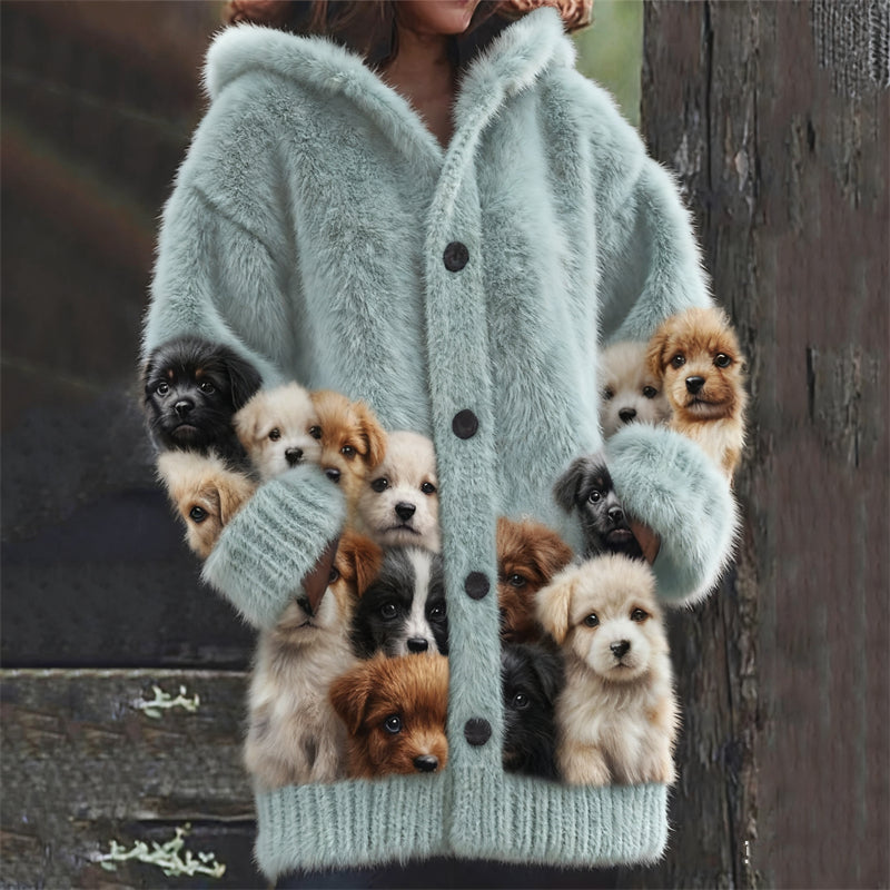 3D printed Casual Hoodie Cloak Jacket