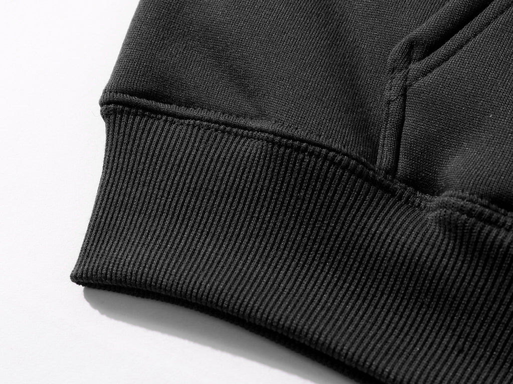 Dark Purple Hoodie Print Sweatshirt Jacket