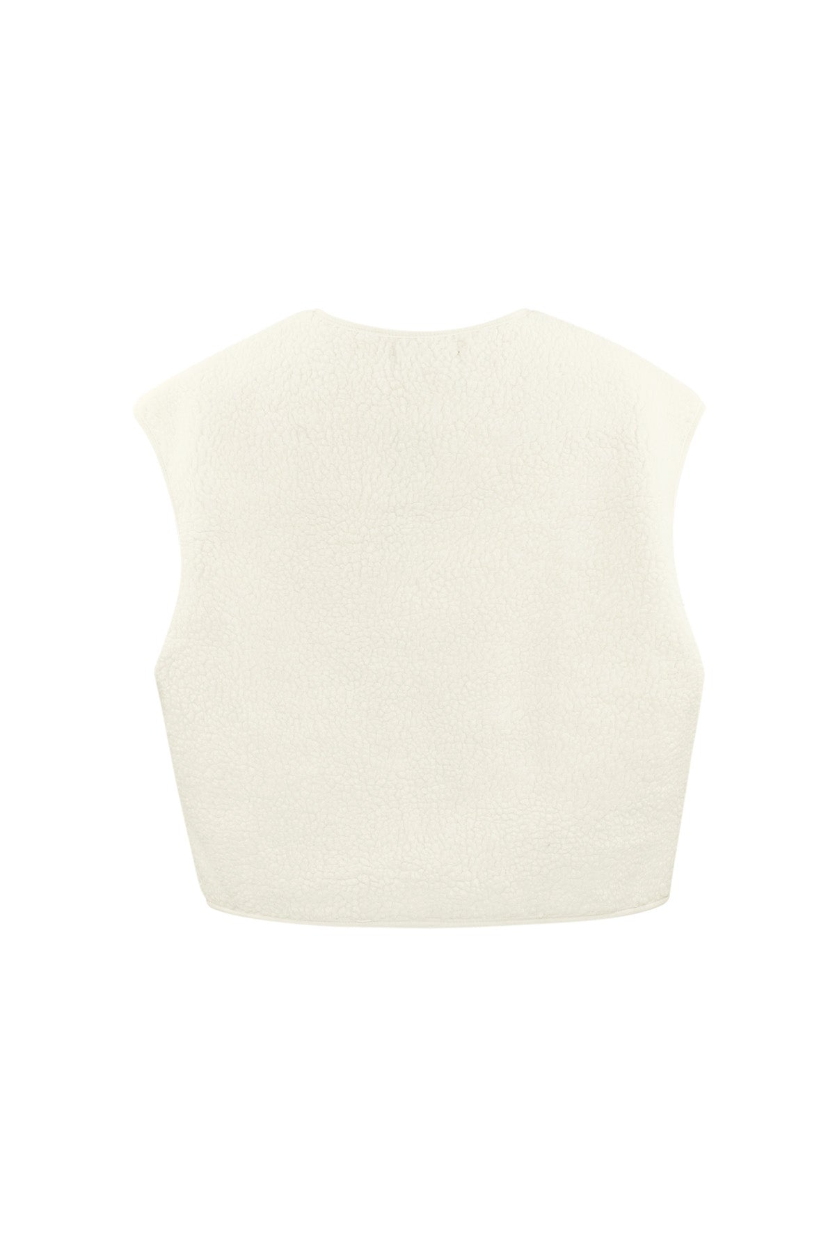 Woven Polyester Fiber Women's Vest Casual Solid Color Fall/Winter