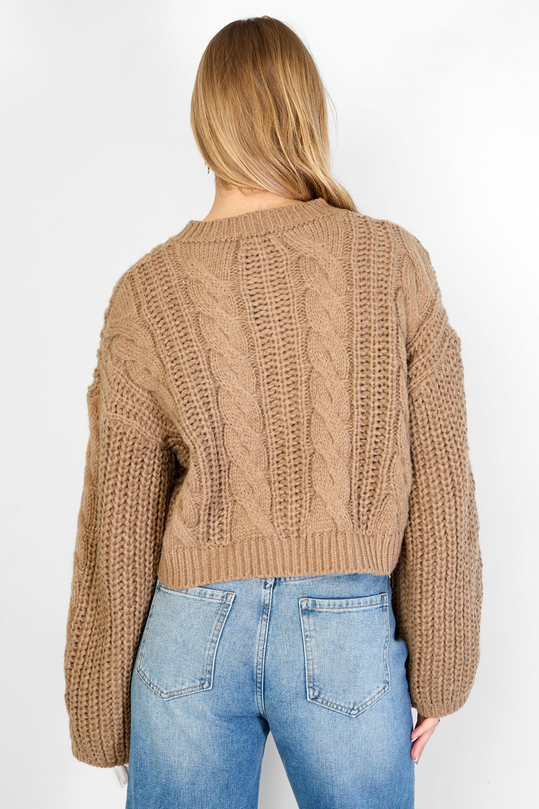 Cable Cardigan