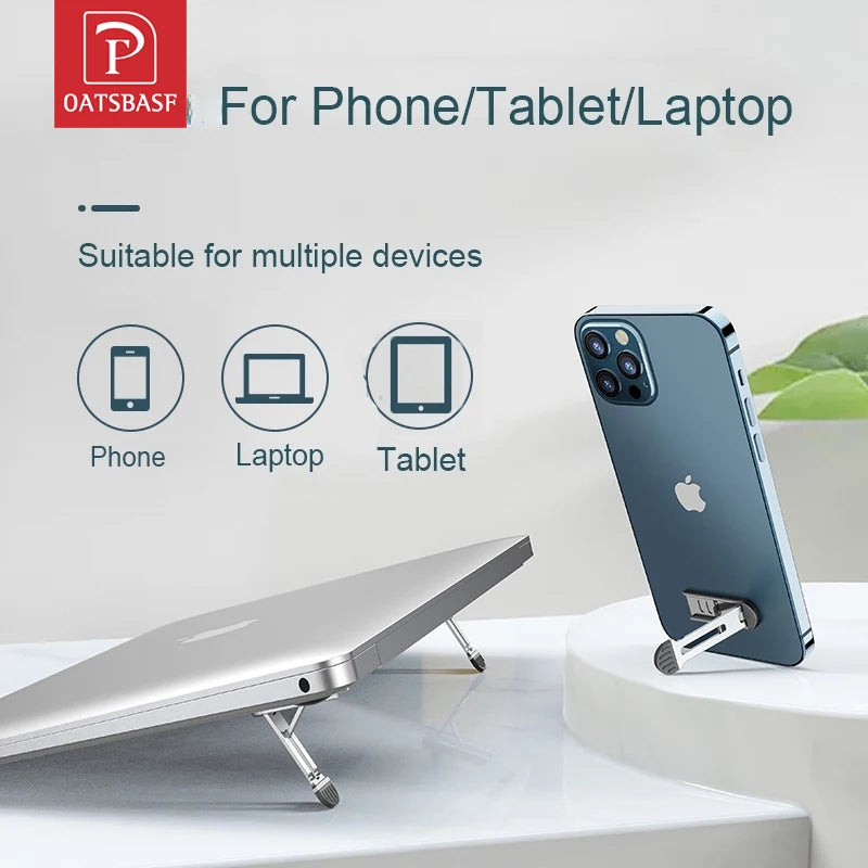 Portable Laptop Stand Invisible Adhesive Non Slip Design