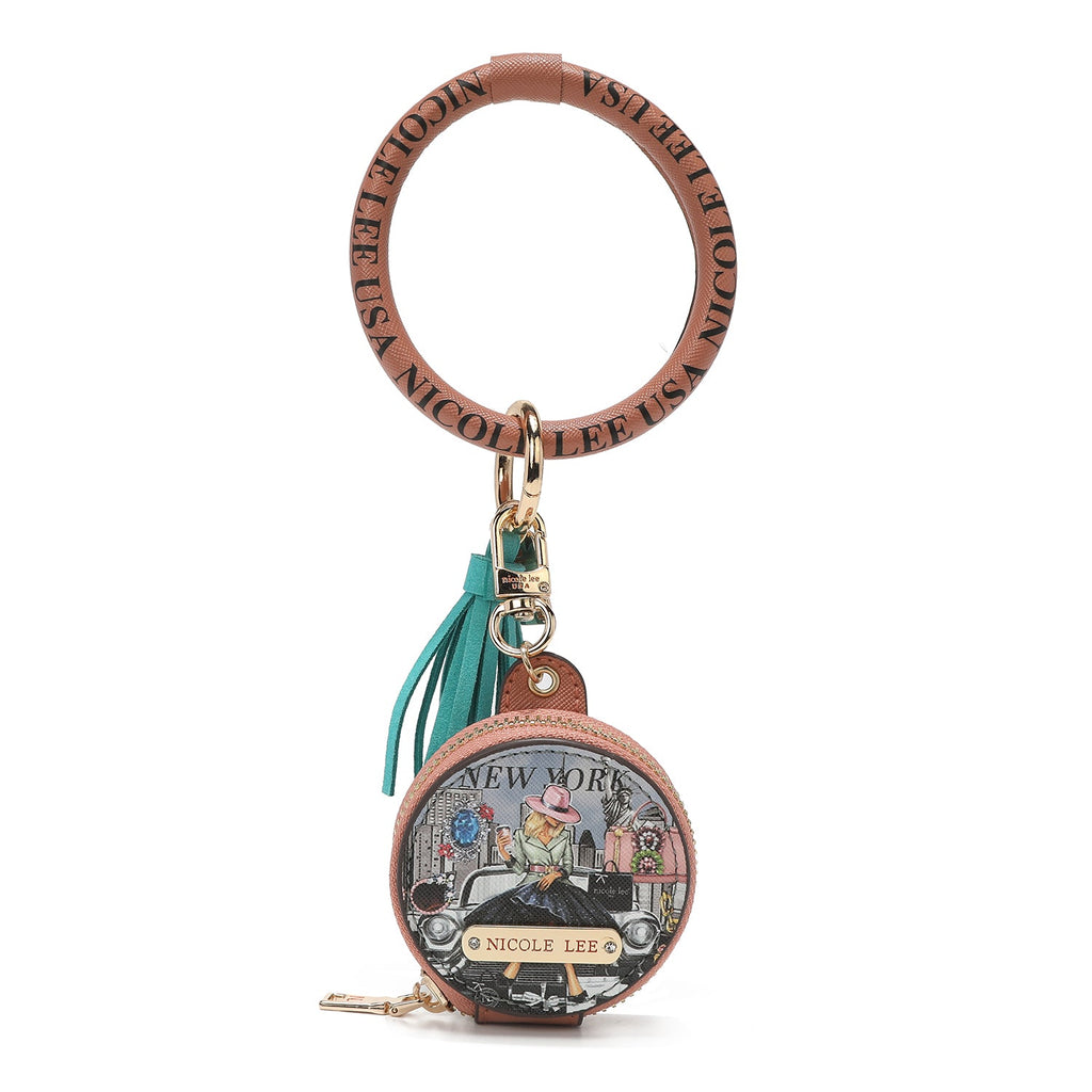 PULSERA CON LLAVERO Y PORTA AUDIFONOS-0