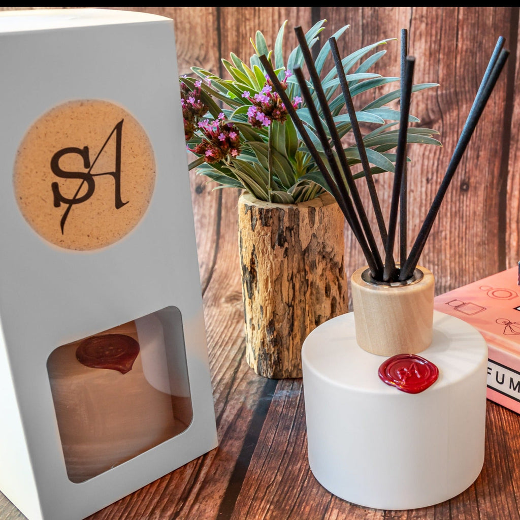 Black Orchid - glass reed diffuser - 200ml-0