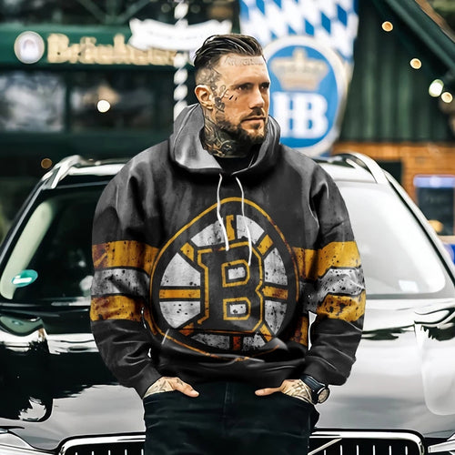 3D Printed Hoodie Jacket Street Pullover